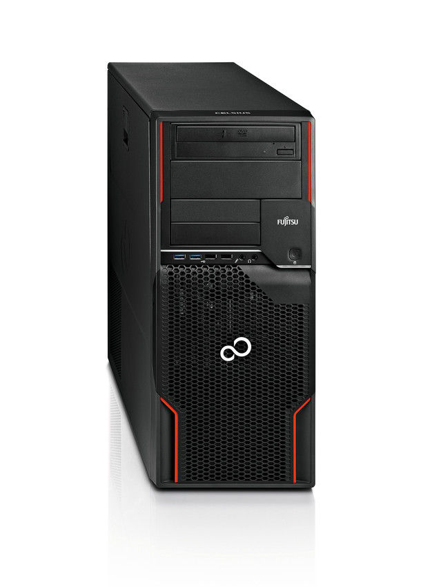 Fujitsu CELSIUS W520 Intel® Xeon® E3 V2 Family E3-1225V2 4 GB DDR3-SDRAM Windows 7 Professional Tower Workstation Black