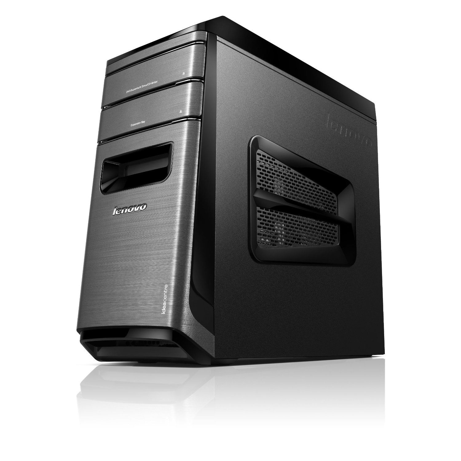 Lenovo IdeaCentre K410 Intel® Core™ i3 i3-3220 4 GB DDR3-SDRAM 1 TB HDD Windows 8 Desktop PC Black, Grey