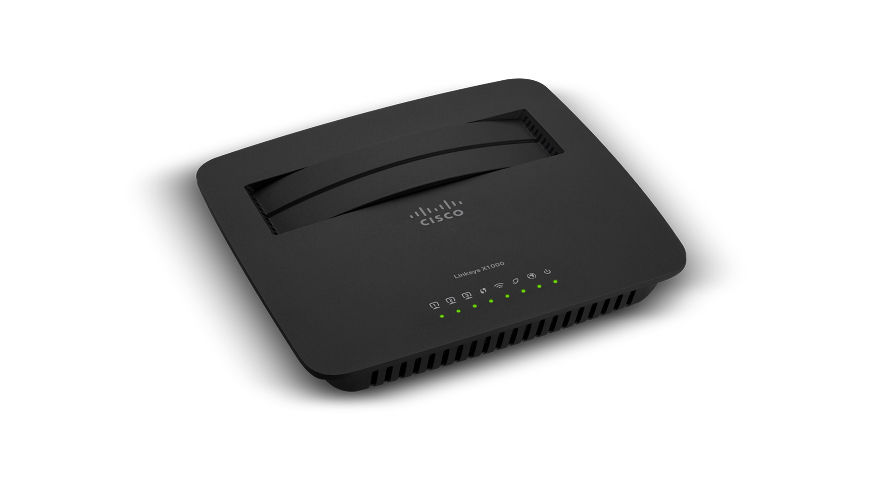 Linksys X1000 wireless router Black