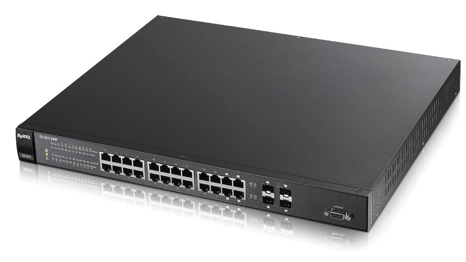 Zyxel GS1910-24HP Managed L2 Power over Ethernet (PoE) Black