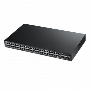 Zyxel XGS1910-48 network switch Managed L2 Gigabit Ethernet (10/100/1000) Black