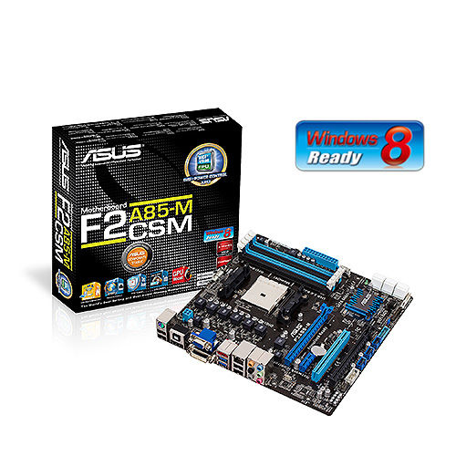 ASUS F2A85-M/CSM motherboard AMD A85X Socket FM2 micro ATX