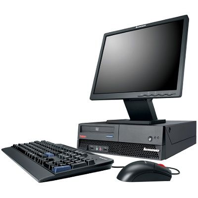 Lenovo ThinkCentre A57 Intel® Core™2 Duo E4600 2 GB DDR2-SDRAM 250 GB Intel® GMA 3100 Windows Vista Business SFF PC