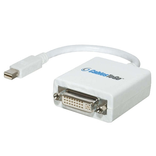 DELL mini-DisplayPort M / DVI-D F 0.26 m mini DisplayPort White