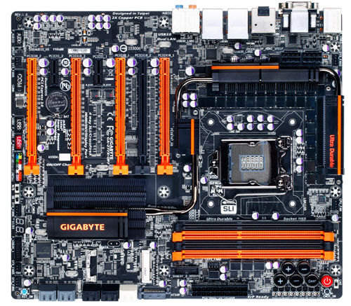 GIGABYTE GA-Z77X-UP7 (rev. 1.0) Intel Z77 LGA 1155 (Socket H2) Extended ATX