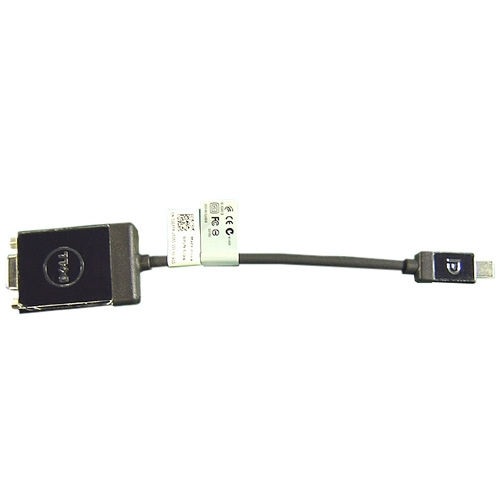DELL 450-18435 video cable adapter VGA (D-Sub) Mini DisplayPort Black