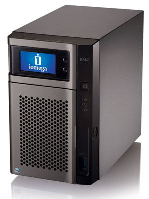 Iomega StorCenter px2-300d 2TB Desktop Intel Atom® D525 2 GB DDR3 Black