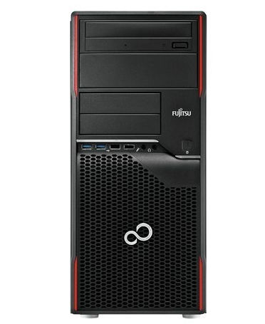 Fujitsu CELSIUS W420 Intel® Core™ i7 i7-3770 4 GB DDR3-SDRAM 128 GB SSD Windows 7 Professional Tower Workstation Black