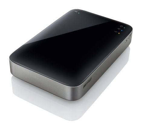 Buffalo MiniStation Air 500GB external hard drive Wi-Fi 3.5" Black