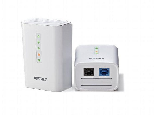 Buffalo Powerline Airstation Starter Kit Ethernet / WLAN 500 Mbit/s