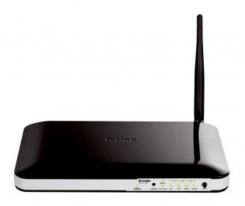 D-Link DWR-555 wireless router Fast Ethernet Black