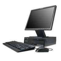 Lenovo ThinkCentre M57 Intel® Core™2 Duo E4600 1 GB DDR2-SDRAM 250 GB Intel® GMA 3100 Windows Vista Business PC