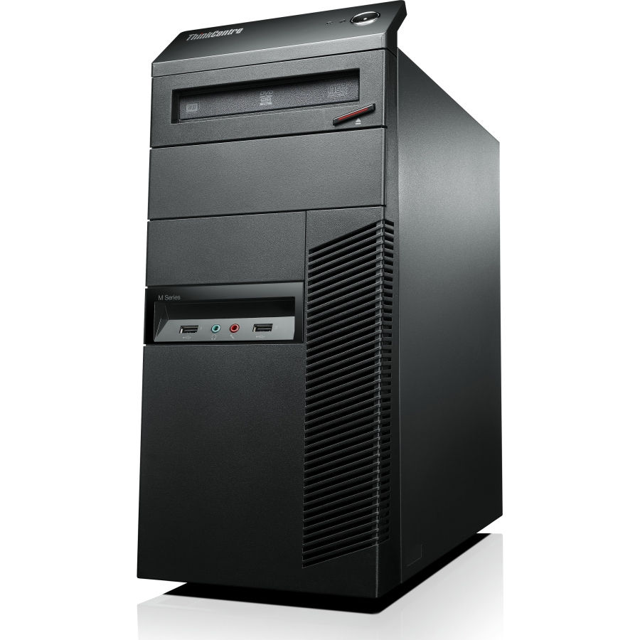 Lenovo ThinkCentre M92p Intel® Core™ i7 i7-3770 4 GB DDR3-SDRAM 1 TB HDD Windows 7 Professional Tower PC Black