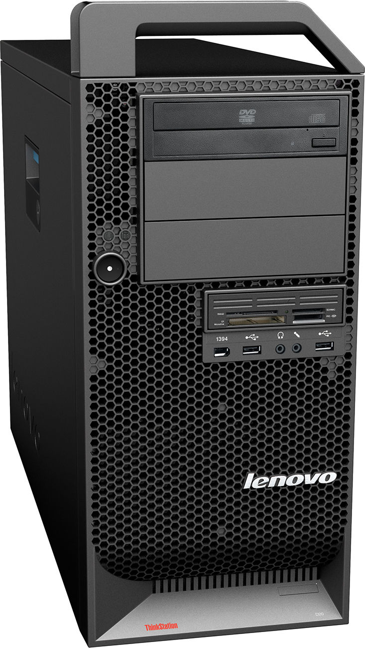 Lenovo ThinkStation D30 Intel® Xeon® E5 Family E5-2620 8 GB DDR3-SDRAM Tower Workstation Black