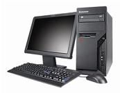 Lenovo ThinkCentre M57 Intel® Core™2 Duo E6550 1 GB DDR2-SDRAM 160 GB Intel® GMA 3100 Windows Vista Business Tower PC