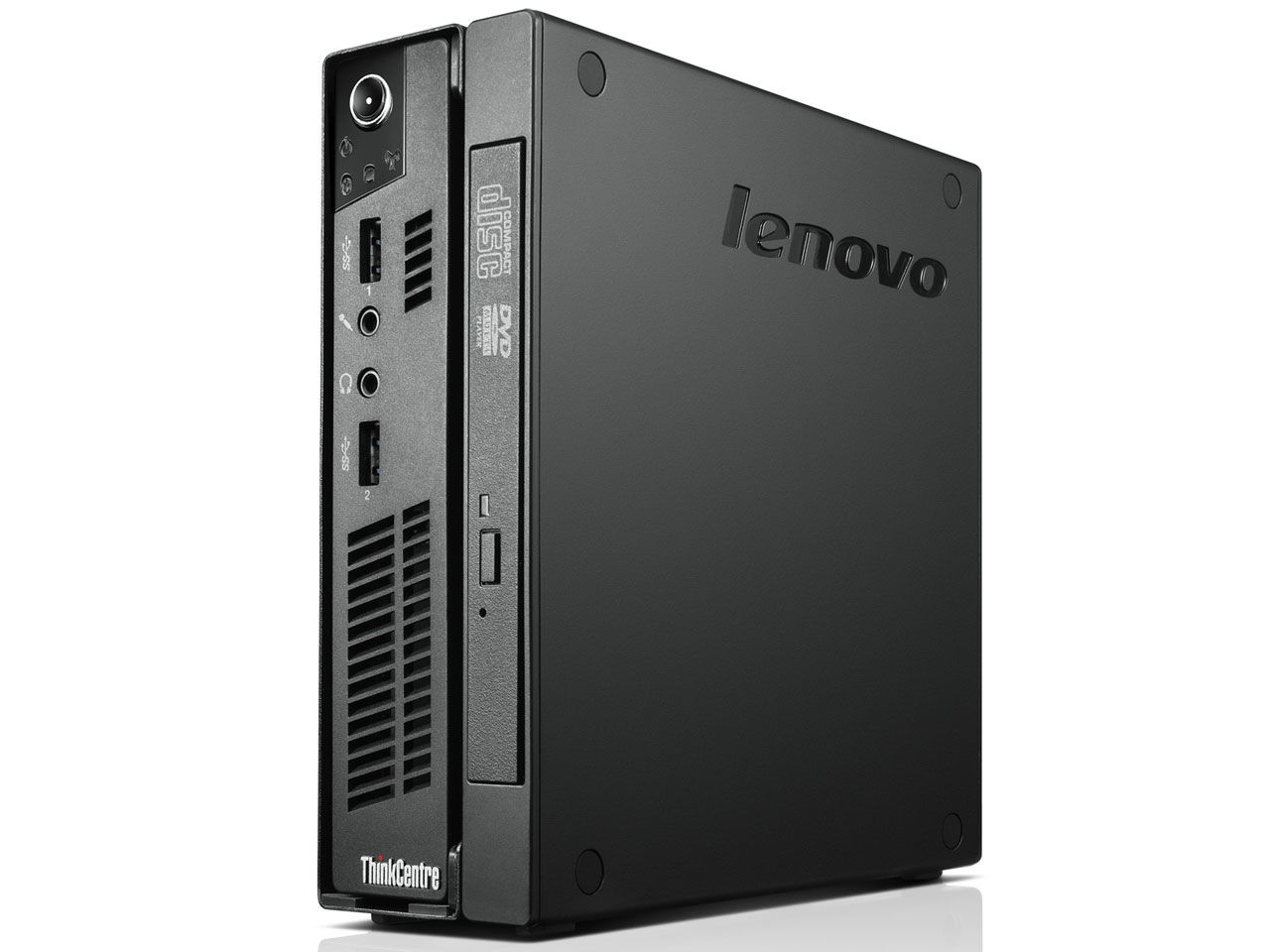 Lenovo ThinkCentre M72e Intel® Pentium® G645 4 GB DDR3-SDRAM 320 GB Windows 7 Professional USFF PC Black