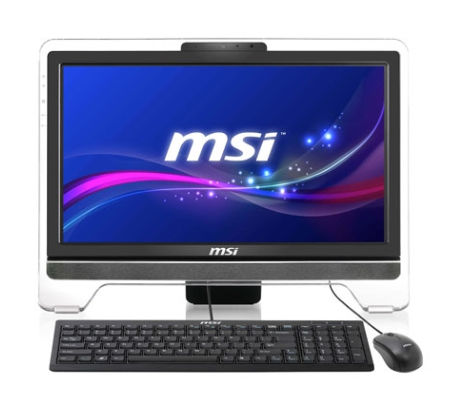 MSI AE2051-BE2184G50S7PM AMD E E2-1800 50.8 cm (20") 1600 x 900 pixels Touchscreen All-in-One PC 4 GB DDR3-SDRAM 500 GB HDD Windows 7 Professional Black