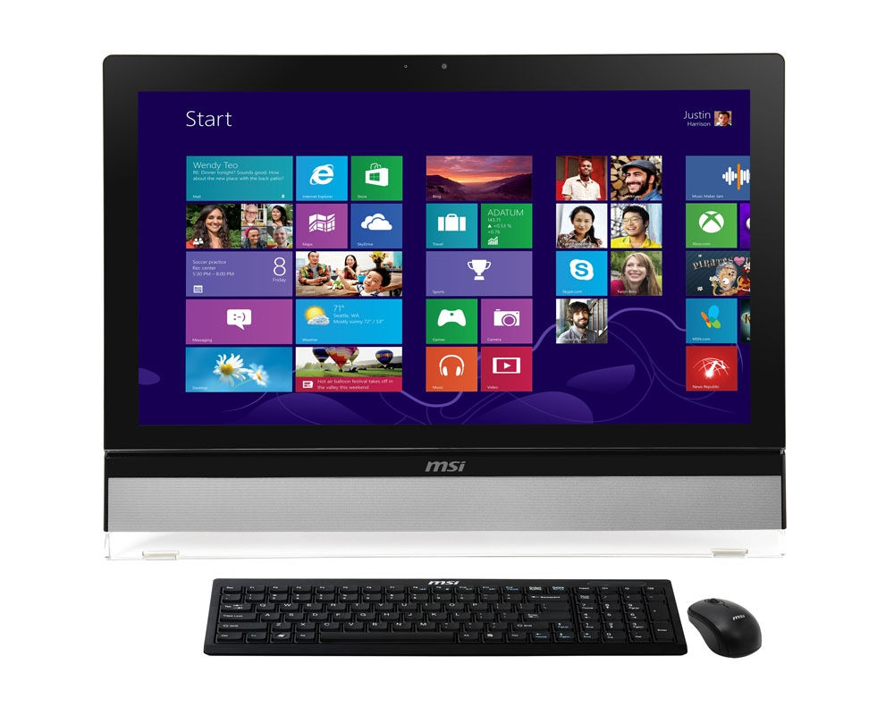 MSI AE2712-002EU All-in-One PC/workstation Intel® Core™ i3 i3-3220 68.6 cm (27") 1920 x 1080 pixels 4 GB DDR3-SDRAM 1 TB HDD Windows 8 Black
