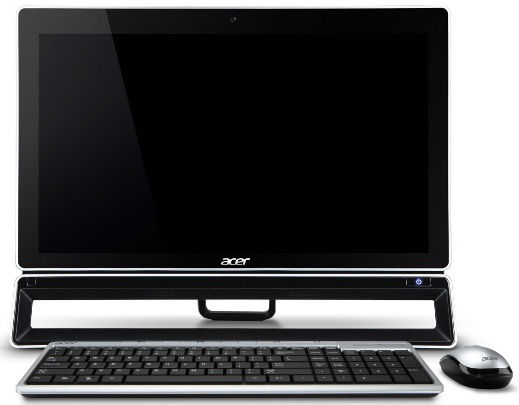 Acer Aspire S600-003 Intel® Core™ i3 i3-2130 58.4 cm (23") 1920 x 1080 pixels All-in-One PC 4 GB DDR3-SDRAM 1 TB HDD NVIDIA® GeForce® 605 Windows 8 Wi-Fi 4 (802.11n) Black