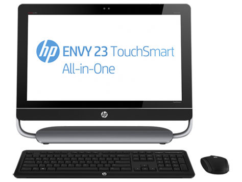 HP ENVY TouchSmart 23-d271a Intel® Core™ i5 i5-3470S 58.4 cm (23") 1920 x 1080 pixels Touchscreen All-in-One PC 16 GB DDR3-SDRAM 2 TB HDD NVIDIA® GeForce® GT 610M Windows 8 Black