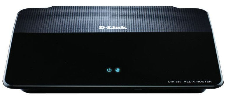 D-Link DIR-657/B wireless router Gigabit Ethernet Black