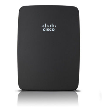 Linksys RE1000 Network transmitter & receiver Black