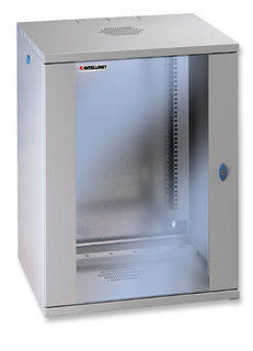 Intellinet 19" Wallmount Cabinet 16U Wall mounted rack Grey
