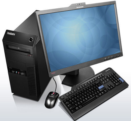 Lenovo ThinkCentre M91p + ThinkVision D186 Intel® Core™ i5 i5-2400 4 GB DDR3-SDRAM 500 GB Windows 7 Professional Tower PC Black