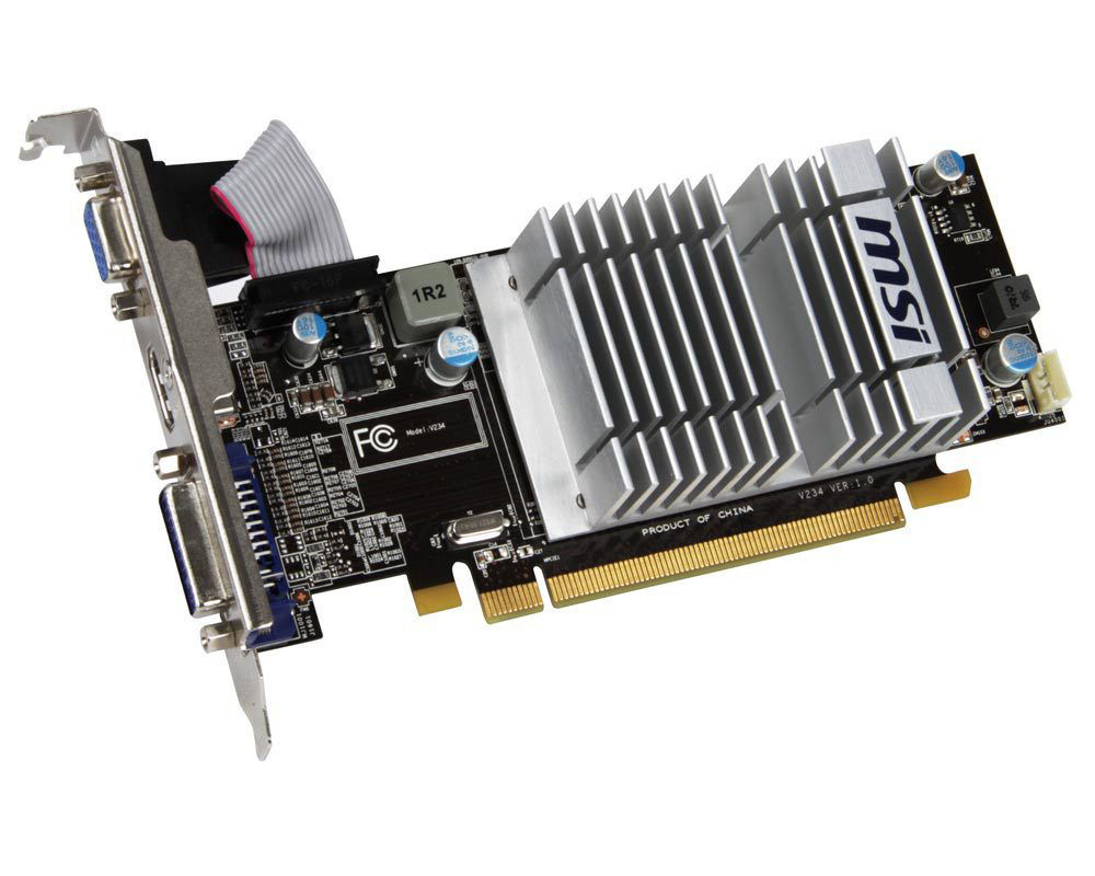 MSI V212-066R graphics card AMD Radeon HD5450 1 GB GDDR3