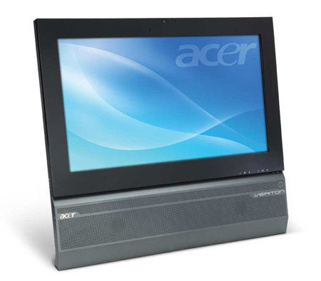 Acer 4611G Intel® Core™ i3 i3-2120 58.4 cm (23") 1920 x 1080 pixels Touchscreen 4 GB DDR3-SDRAM 500 GB Windows 7 Professional Black, Grey