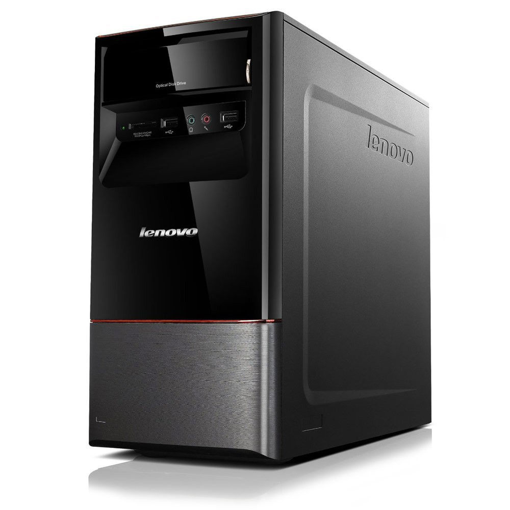 Lenovo IdeaCentre H410 Intel® Core™2 Duo E6300 2 GB DDR3-SDRAM 500 GB FreeDOS Tower PC Black