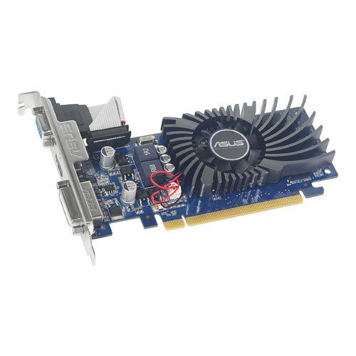ASUS 90-C1CNMK-J0UANAYZ graphics card NVIDIA GeForce 210 0.5 GB GDDR3