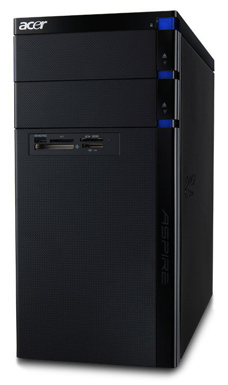 Acer Aspire 970 Intel® Core™ i7 i7-2600 6 GB DDR3-SDRAM 1 TB NVIDIA® GeForce® GT 545 Windows 7 Home Basic Tower PC Black