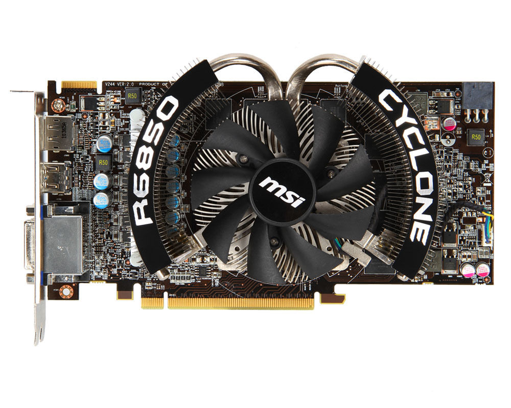 MSI R6850 Cyclone 1GD5 Power Edition AMD Radeon HD6850 1 GB GDDR5