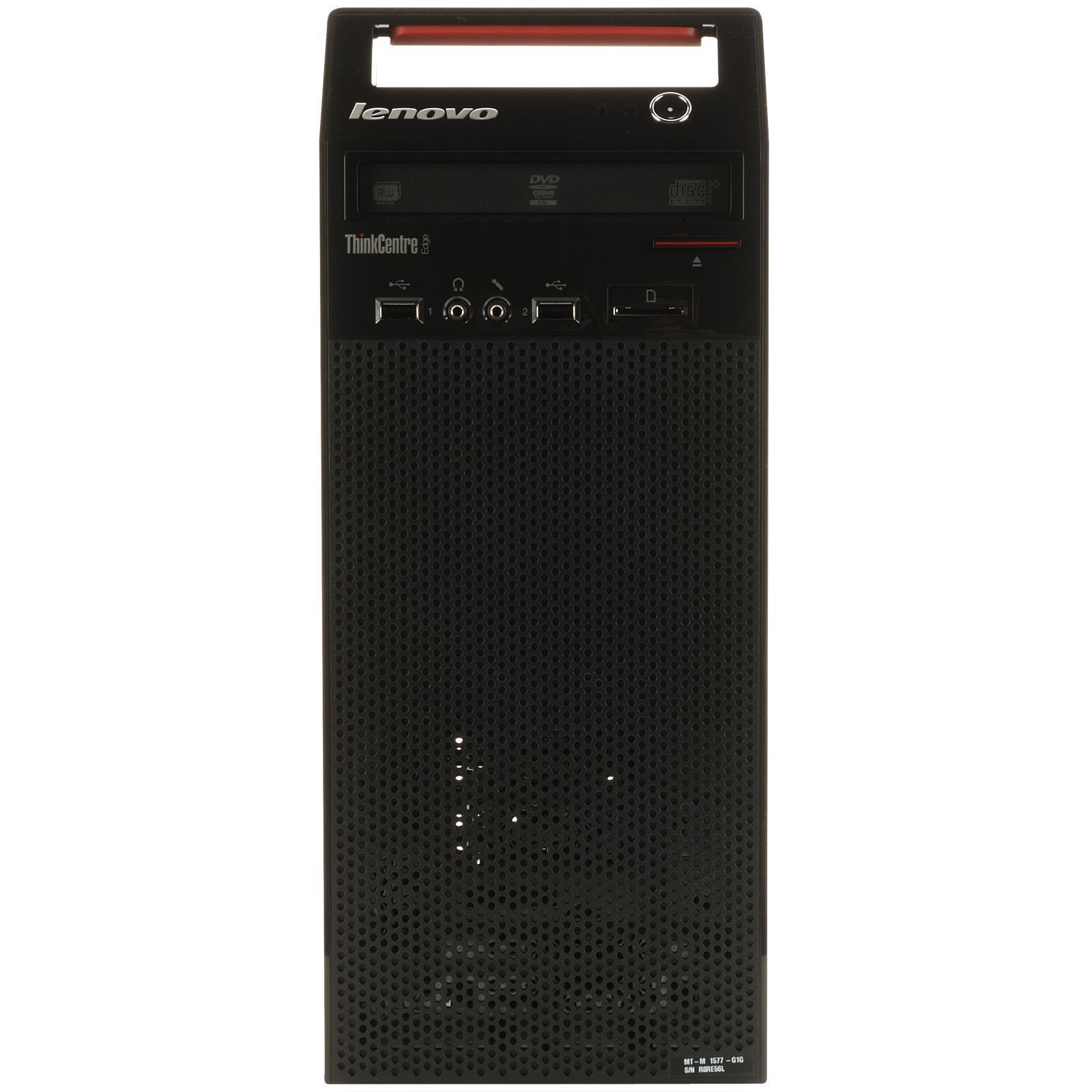 Lenovo ThinkCentre Edge 71 Intel Pentium G G630 2 GB DDR3-SDRAM 250 GB Windows 7 Professional Tower PC Black