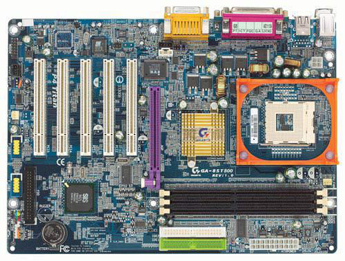 GIGABYTE GA-8ST800 motherboard Socket 478 ATX