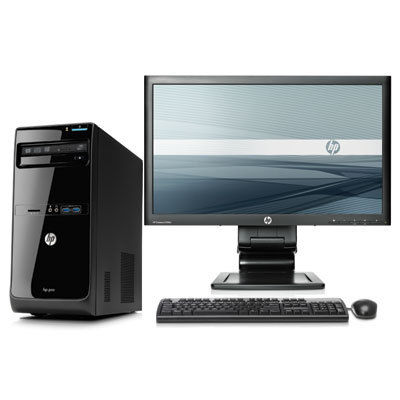 HP Pro 3400 MT + LA2405wg Intel® Core™ i3 i3-2120 4 GB DDR3-SDRAM 500 GB Windows 7 Professional Micro Tower PC Black