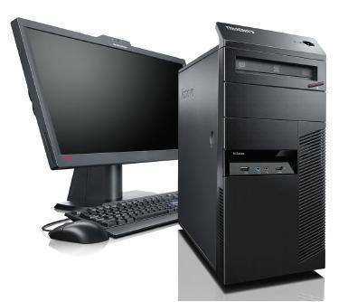 Lenovo ThinkCentre M81 + ThinkVision L2251x Intel® Core™ i3 i3-2100 2 GB DDR3-SDRAM 320 GB Windows 7 Professional Tower PC Black