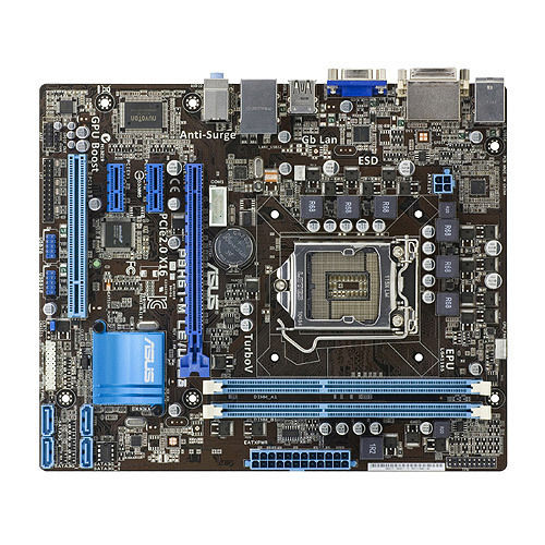 ASUS P8H61-M LE/USB3 Intel® H61 LGA 1155 (Socket H2) micro ATX