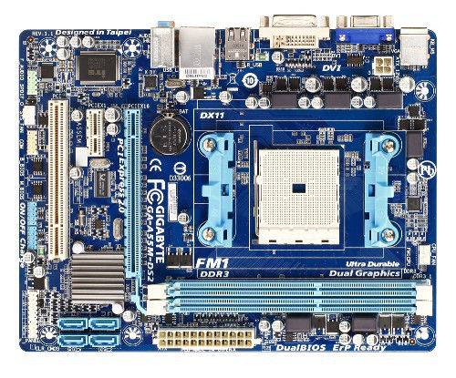 GIGABYTE GA-A55M-DS2 Socket FM1 micro ATX