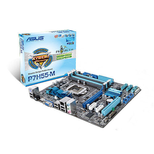 ASUS P7H55-M Intel® H55 LGA 1156 (Socket H) micro ATX