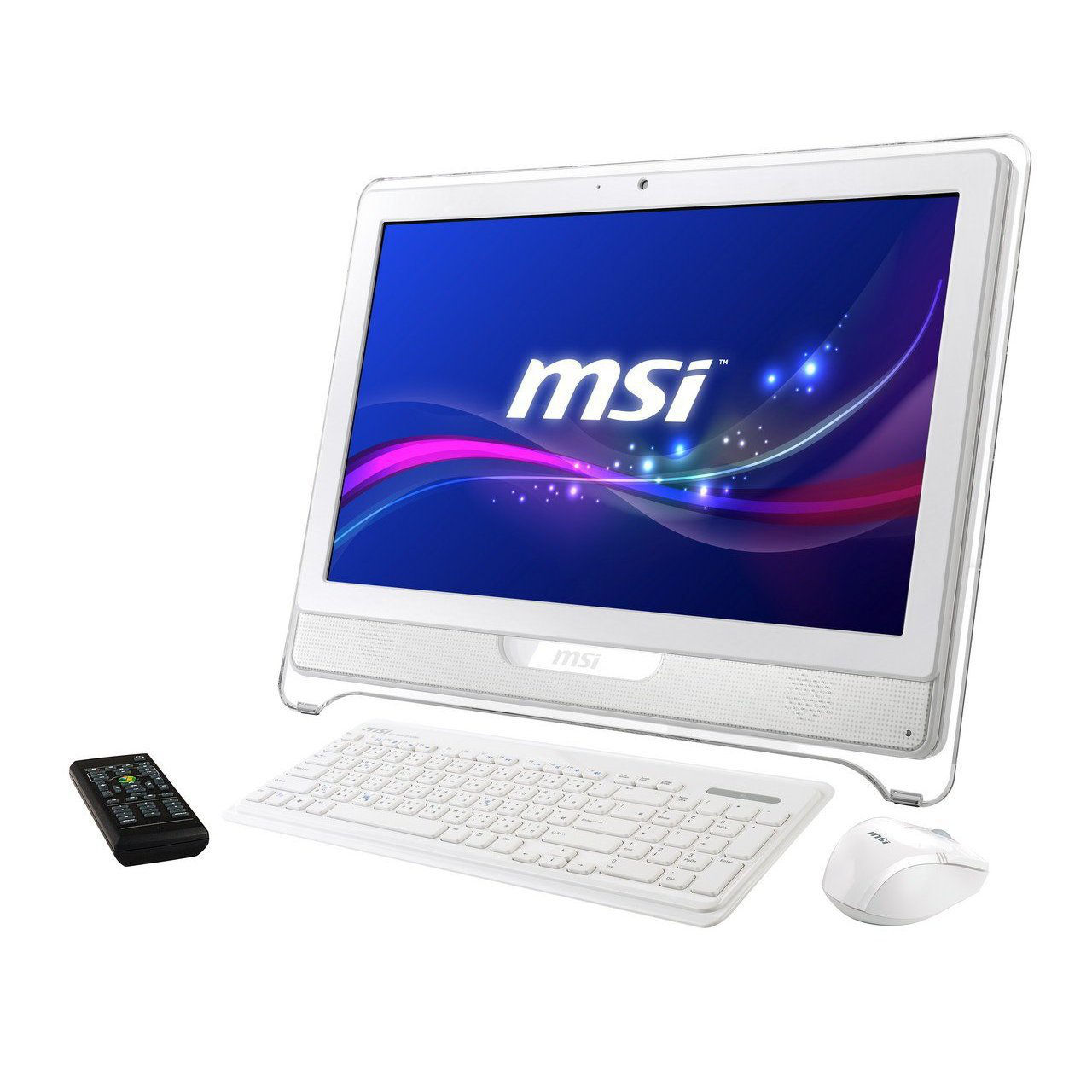 MSI AE2211-016EU All-in-One PC/workstation Intel® Pentium® G620 54.6 cm (21.5") 1920 x 1080 pixels Touchscreen 4 GB DDR3-SDRAM 500 GB Windows 7 Home Premium Wi-Fi 4 (802.11n) White