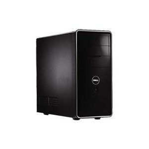 DELL Inspiron 560 Intel® Core™2 Duo E6700 4 GB DDR3-SDRAM 1 TB Windows 7 Professional Mini Tower PC Black