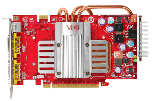 MSI NX8600GTS-T2D256EZ-H graphics card GDDR3