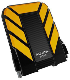 ADATA 1TB DashDrive Durable HD710 external hard drive 5400 RPM 2.5" Micro-USB B 3.2 Gen 1 (3.1 Gen 1) Yellow