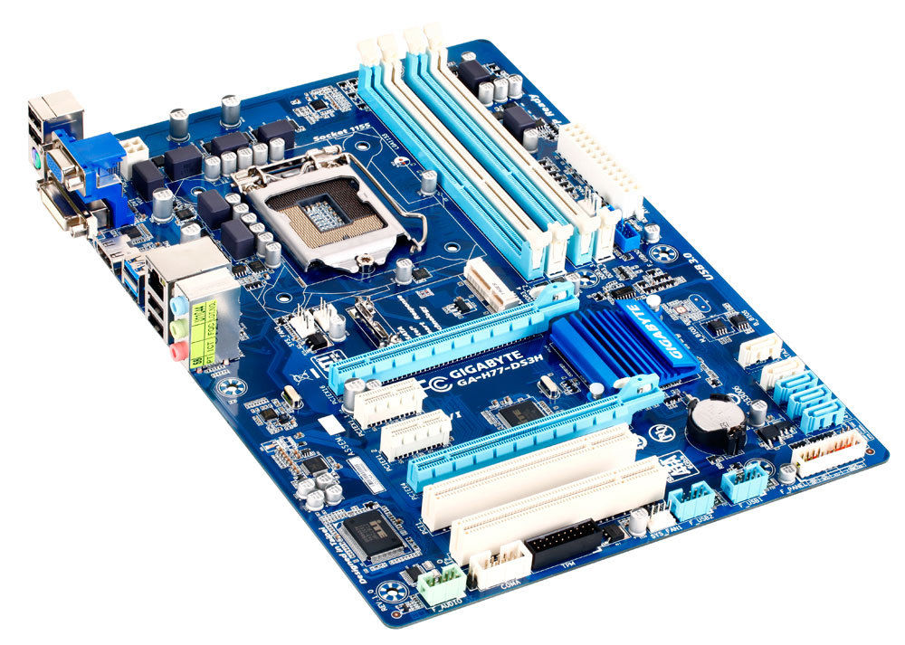 GIGABYTE GA-H77-DS3H motherboard LGA 1155 (Socket H2) ATX
