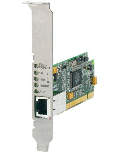 Allied Telesis 32-bit Gigabit Ethernet Adapter Card Internal 100 Mbit/s