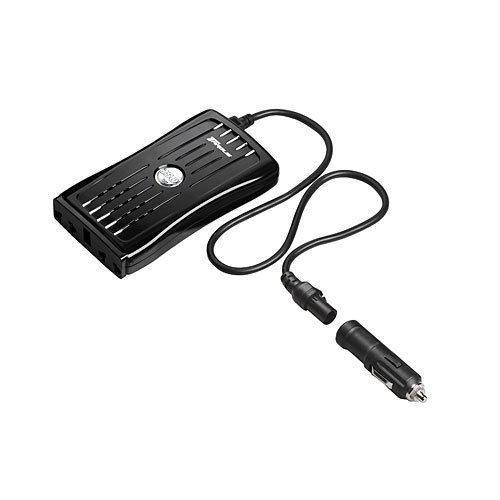 Targus 150W Dual outlet Slim line Inverter power adapter/inverter Black