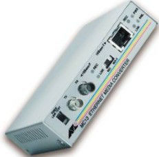 Allied Telesis 10T to 10FL (ST) Multi-Mode Media Converter network media converter 10 Mbit/s
