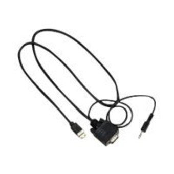 3M MPRO2VGA video cable adapter Mini-HDMI VGA (D-Sub) Black